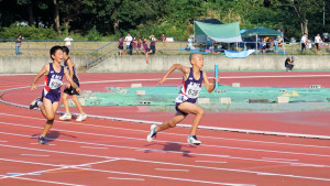 ３・４年男子リレー